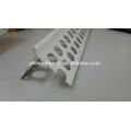 China-Lieferant weißer heißer Verkaufsputz-Eckkorn / PVC-Eckkorn / PVC-Plastikeckekorn für Gebäude